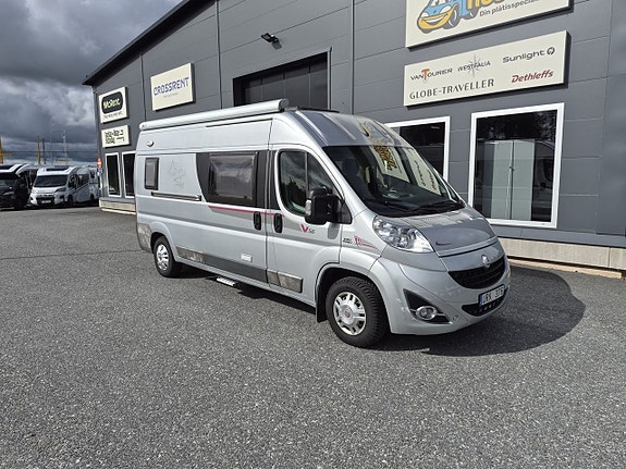 Rapido Van V56 kort och kompakt, dragkrok, fransk bädd, kanonfin 2 of 23