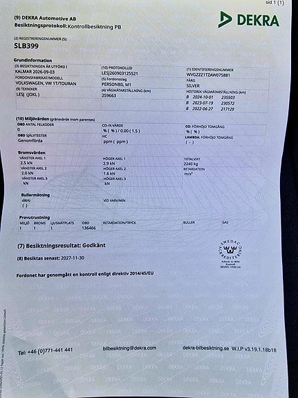 Volkswagen Touran 23 of 24