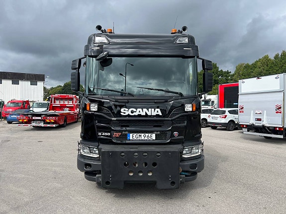 Scania G450 6x2*4 XT Lastväxlare, Fullt Plogutrustad Plogbil 6 of 12