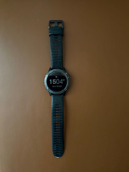 Garmin Garmin Fenix 6 Sapphire multisportklocka svart
