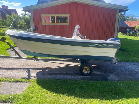 Crescent 450 Winner Yamaha F25 hk fyrtakt 30 kärra defekt 4 of 7