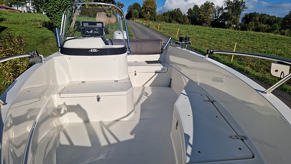 HR442sc med Suzuki 50, trailer för 80 och Trollingrigg 11 of 15