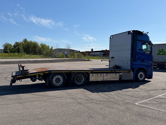 Lastbil Mercedes Actros Maskintransport Biltransport 5 of 12