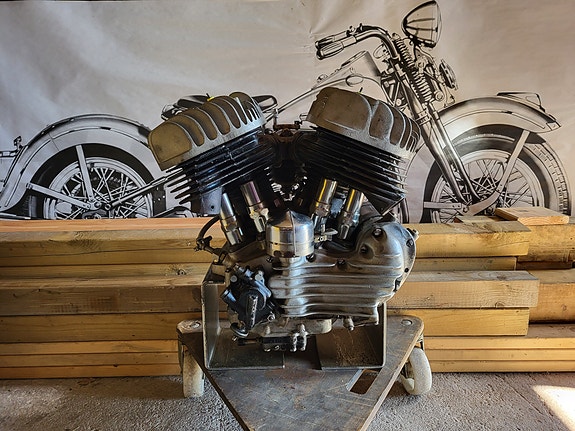 Harley-Davidson 750 lillsida WLA och WLC 7 of 9