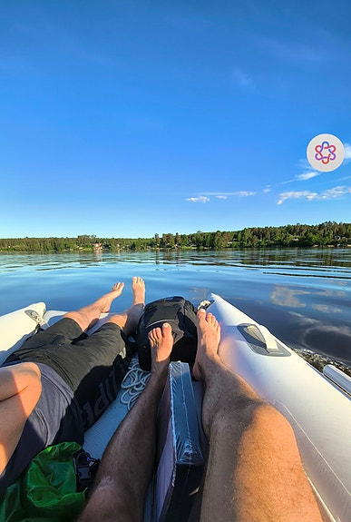 Aqua Marina Aircat 285 – Stabil uppblåsbar katamaran båt i toppskick! 6 of 6