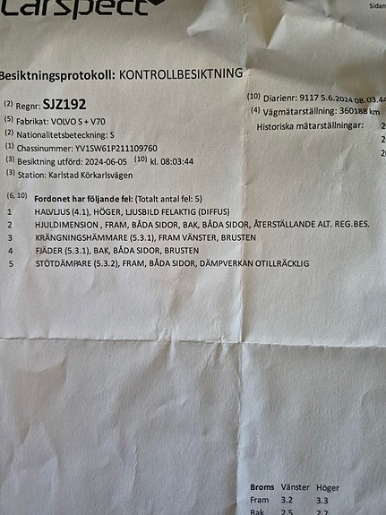 Volvo V70 6 of 6