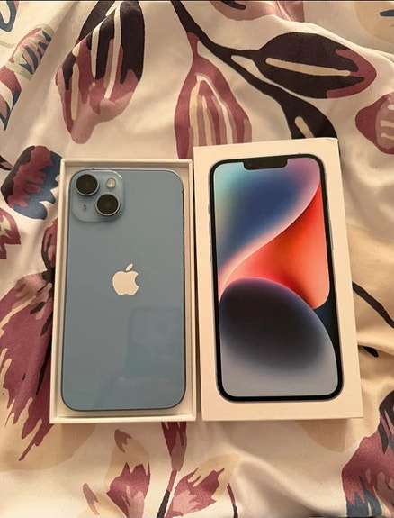 Apple iPhone 14 Blå -128Gb - 85% Battery health