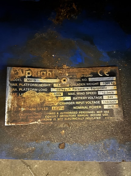 UpRight MX19 2 of 3