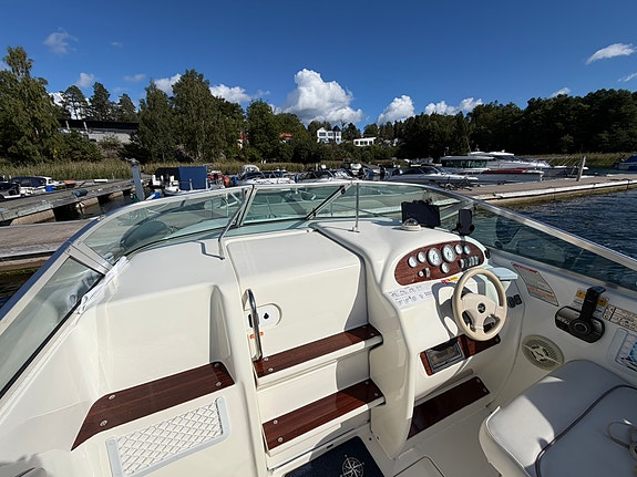 Sällsynt & välskött Sea Ray 215EC, 1996 – ovanligt mörkblått skrov 6 of 12
