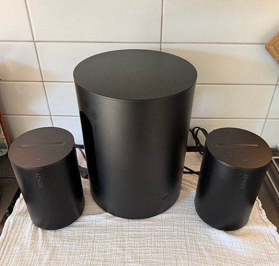 Sonos Sonos högtalarpaket sub mini och två era 100 svart