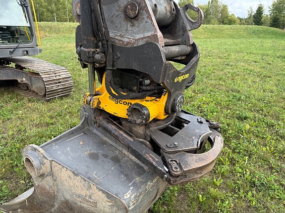 Grävmaskin Volvo Ec220dl Värmare Rototilt Sv-Såld Skopor 5 of 12