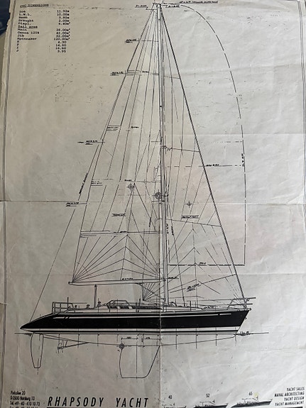 Rhapsody 40CVC segelbåt 23 of 23