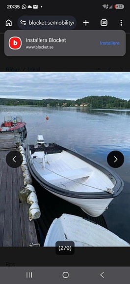 Styrpulpet Johnson 70hk 3 of 5