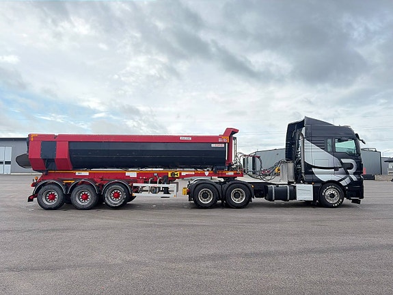 Tipp trailer Ekipage MAN TGX 500 med Zorzi Tipptrailer 5 of 12