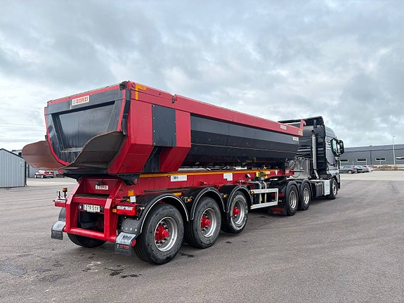 Tipp trailer Ekipage MAN TGX 500 med Zorzi Tipptrailer 4 of 12