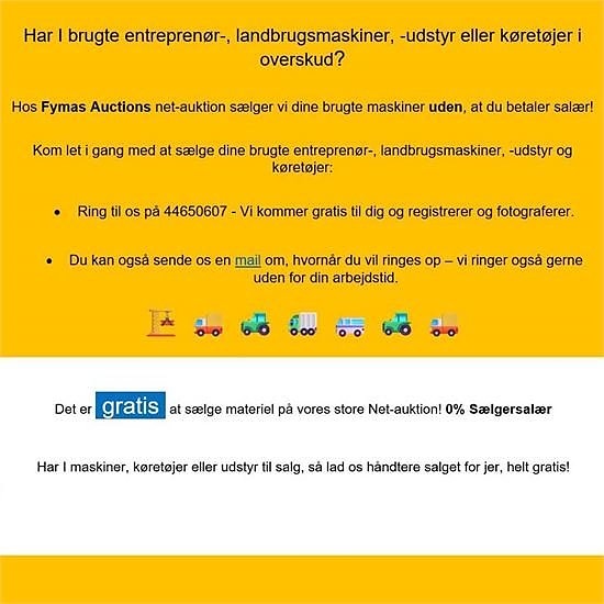 Video ! Det er gratis at sælge materiel på vores store Net-a