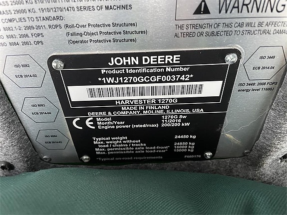 John Deere 1270G 19 of 21