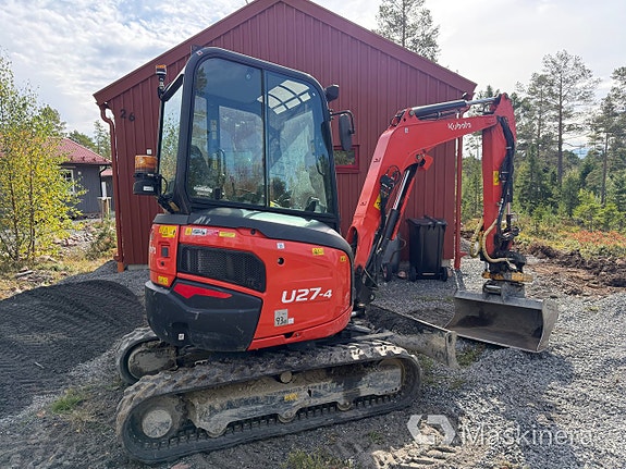 Grävmaskin Kubota U27-4 7 of 27