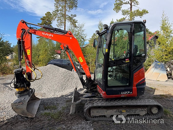 Grävmaskin Kubota U27-4 2 of 27