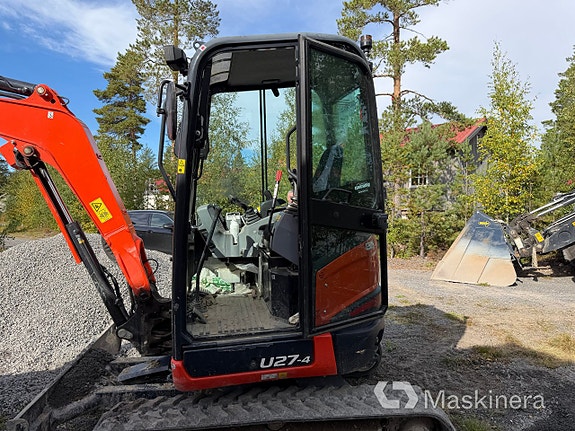 Grävmaskin Kubota U27-4 9 of 27