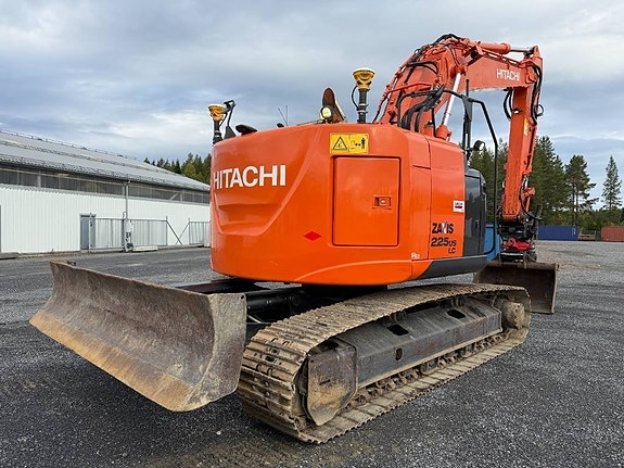 Hitachi ZX225US LC schaktblad, Trimble GPS, redskap 3 of 24