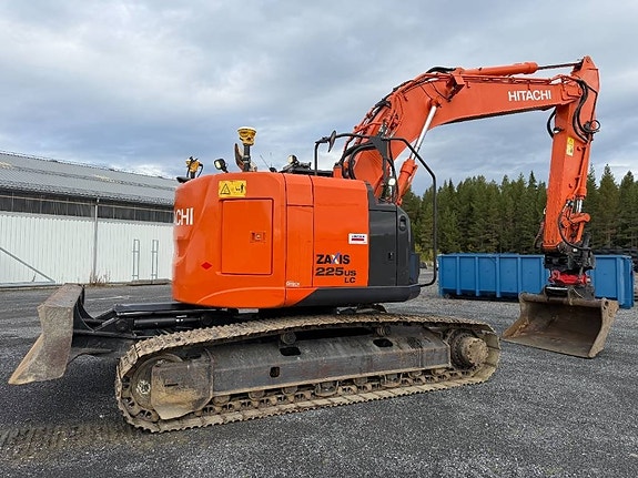 Hitachi ZX225US LC schaktblad, Trimble GPS, redskap 13 of 24