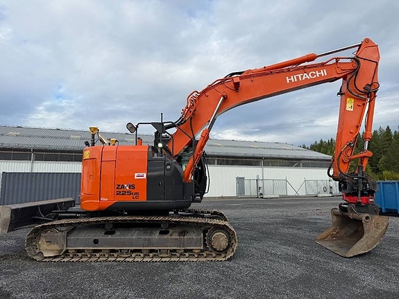 Hitachi ZX225US LC schaktblad, Trimble GPS, redskap 14 of 24
