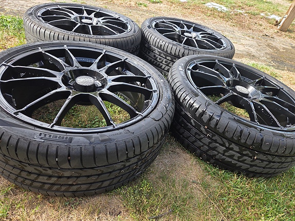OZ Ultraleggera 7x18 4x100 Sommar + Saab Alu 65 Sommarhjul
