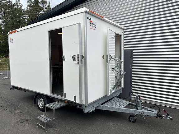 Rastvagn nr 45 med förbränningstoalett Nyskick 3 of 11