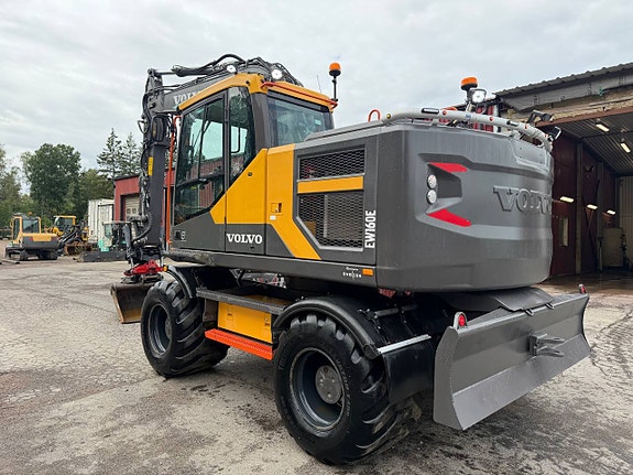 Hjulgrävare Volvo Ew160e Sv-Såld Rototilt C-Smörj Värmare 4 of 11