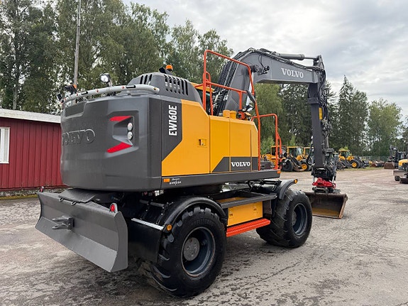Hjulgrävare Volvo Ew160e Sv-Såld Rototilt C-Smörj Värmare 3 of 11