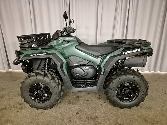BRP Can-Am Outlander 570 XU+ Servo Drag 155 mil / 74 h Traktor B Momsad Packlåda 3 of 21