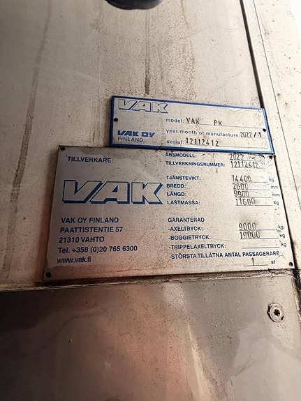 Kyl/frysskåp VAK 2022års (Thermo-King T-1200R) 4 of 4
