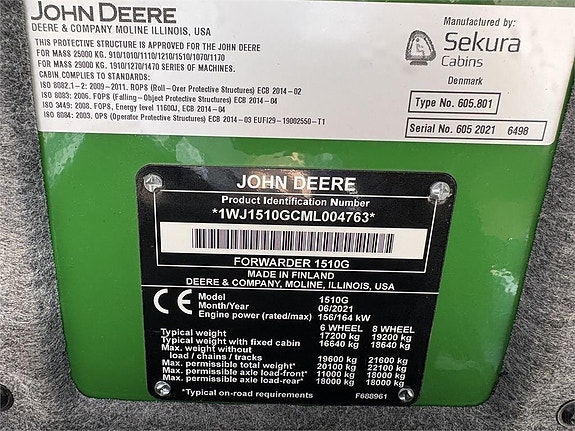 John Deere 1510G 18 of 18