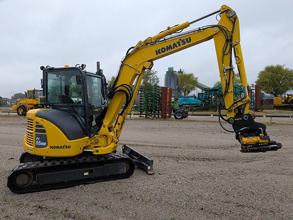 Komatsu PC 55 MR-5 Minigrävare 5.5ton 2 of 12