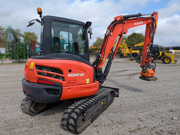 Kubota KX 042-4a Minigrävare 4.2ton 3 of 10