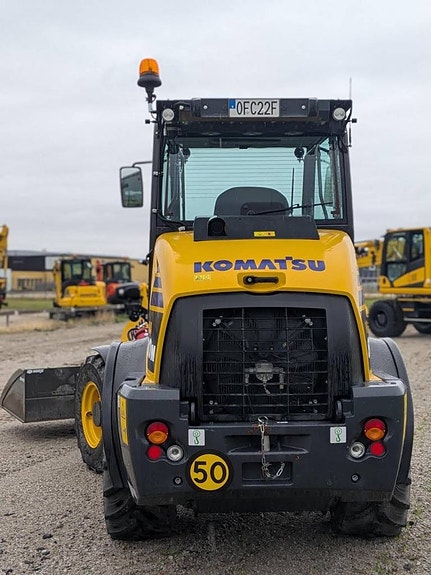 Komatsu WA80M-8 Kompaktlastare 6ton - Fint skick - få tim! 7 of 12