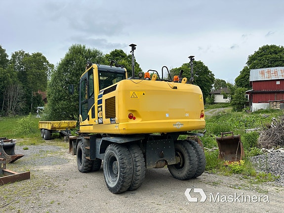 Hjulgrävare Komatsu PW160-10 med maskinstyrning 4 of 27