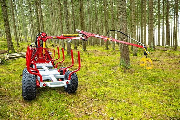 Kranman Griplastarvagn T1850 4WD 3 of 6