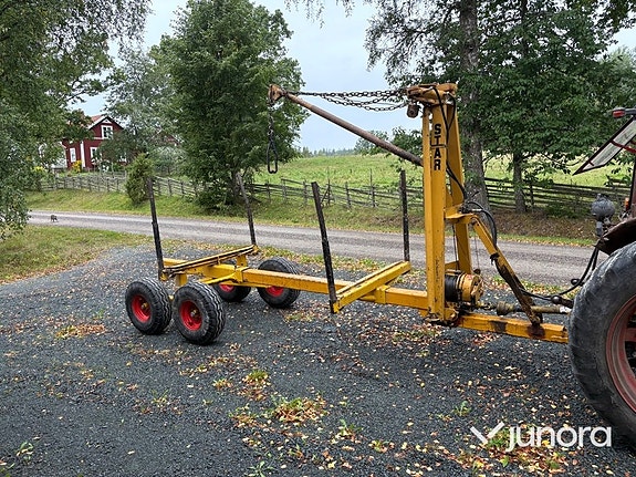 Skogsvagn med vajerkran STAR 8 of 30