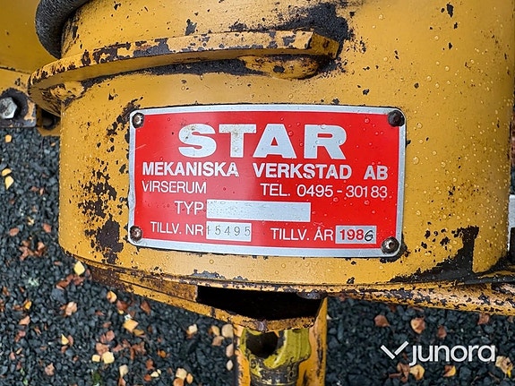 Skogsvagn med vajerkran STAR 14 of 30