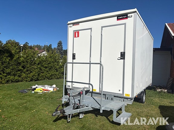 Personalvagn Scanvogn Vallavagnen med WC och 2 of 6