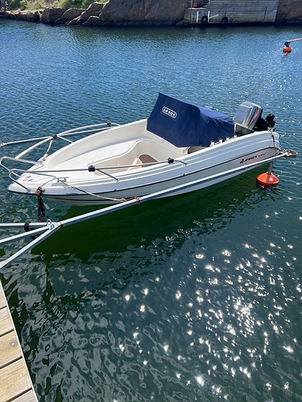 Ryds 478gt 60hk Mariner 2takt +80km trailer 7 of 7