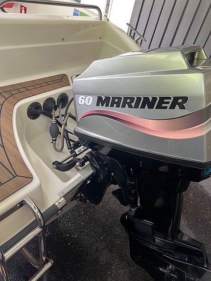 Ryds 478gt 60hk Mariner 2takt +80km trailer 3 of 7