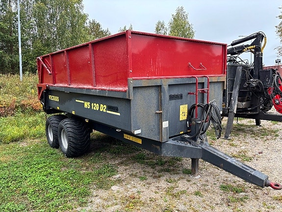Weckman Dumpervagn + Förhöjning Ws 120 D2 3 of 6