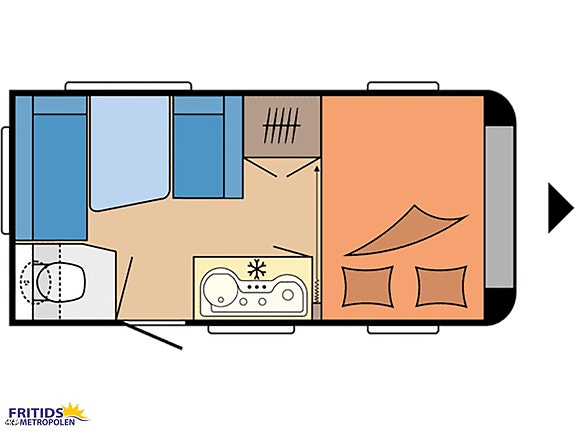 Hobby 390 SF On Tour