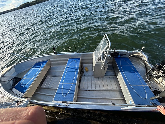 Linder 445 Sportsman Max / Nyservad /Mercury 30 4 takt / 80 km/h Trailer 6 of 12