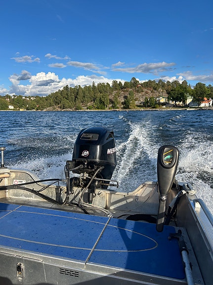 Linder 445 Sportsman Max / Nyservad /Mercury 30 4 takt / 80 km/h Trailer 8 of 12