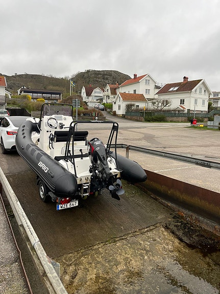 Brig 570p med 90hk Evinrude E-TEC. Heavy Duty-tuber 2020. 5 of 5