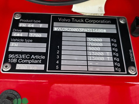 Volvo FH460 6x4 LNG / LBG 12 of 12